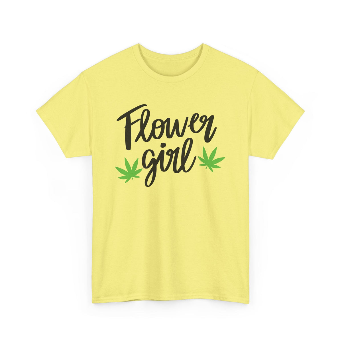 Flower Girl Marijuana Leaf T-Shirt