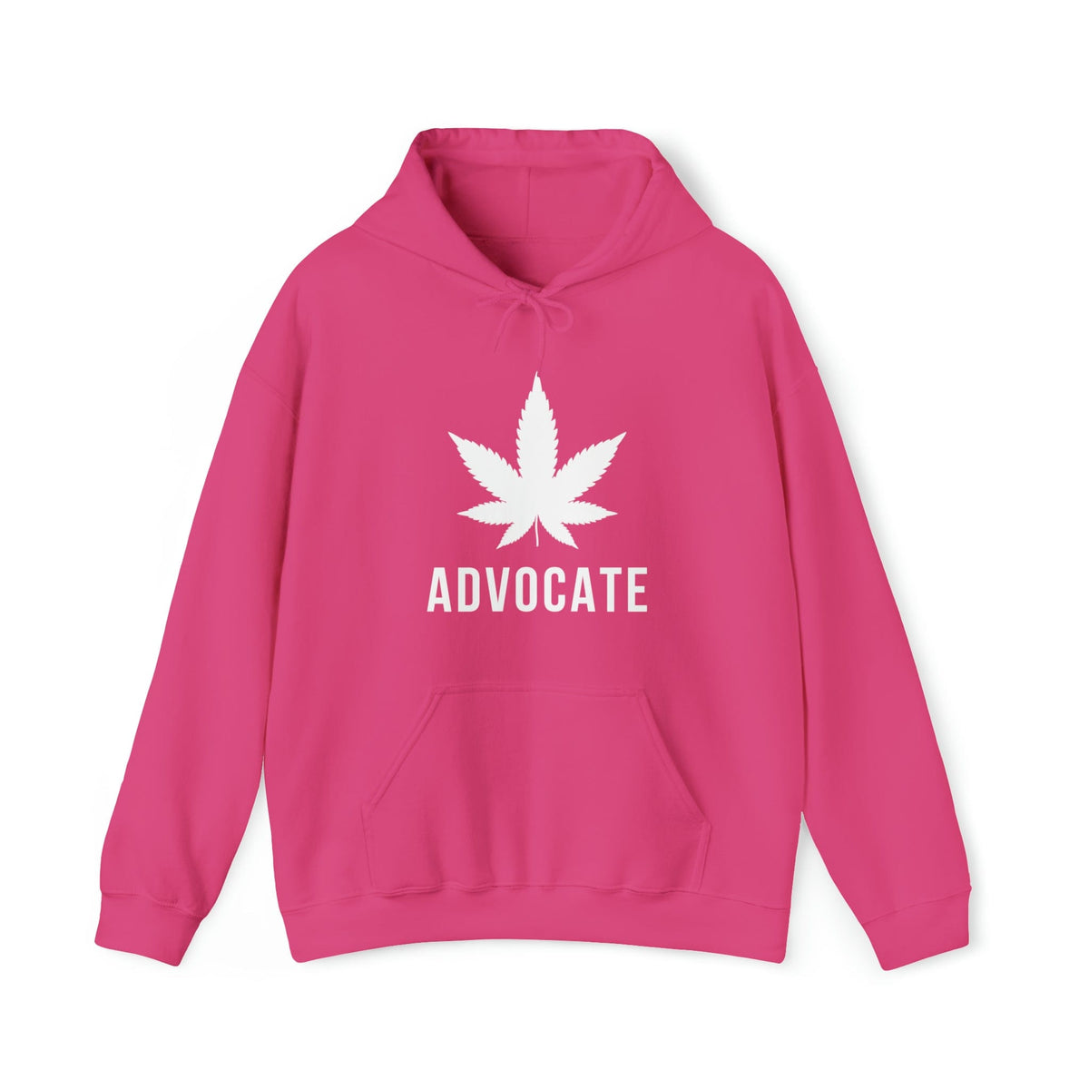 Bold Cannabis Advocate Marijuana Leaf Weed Hoodie