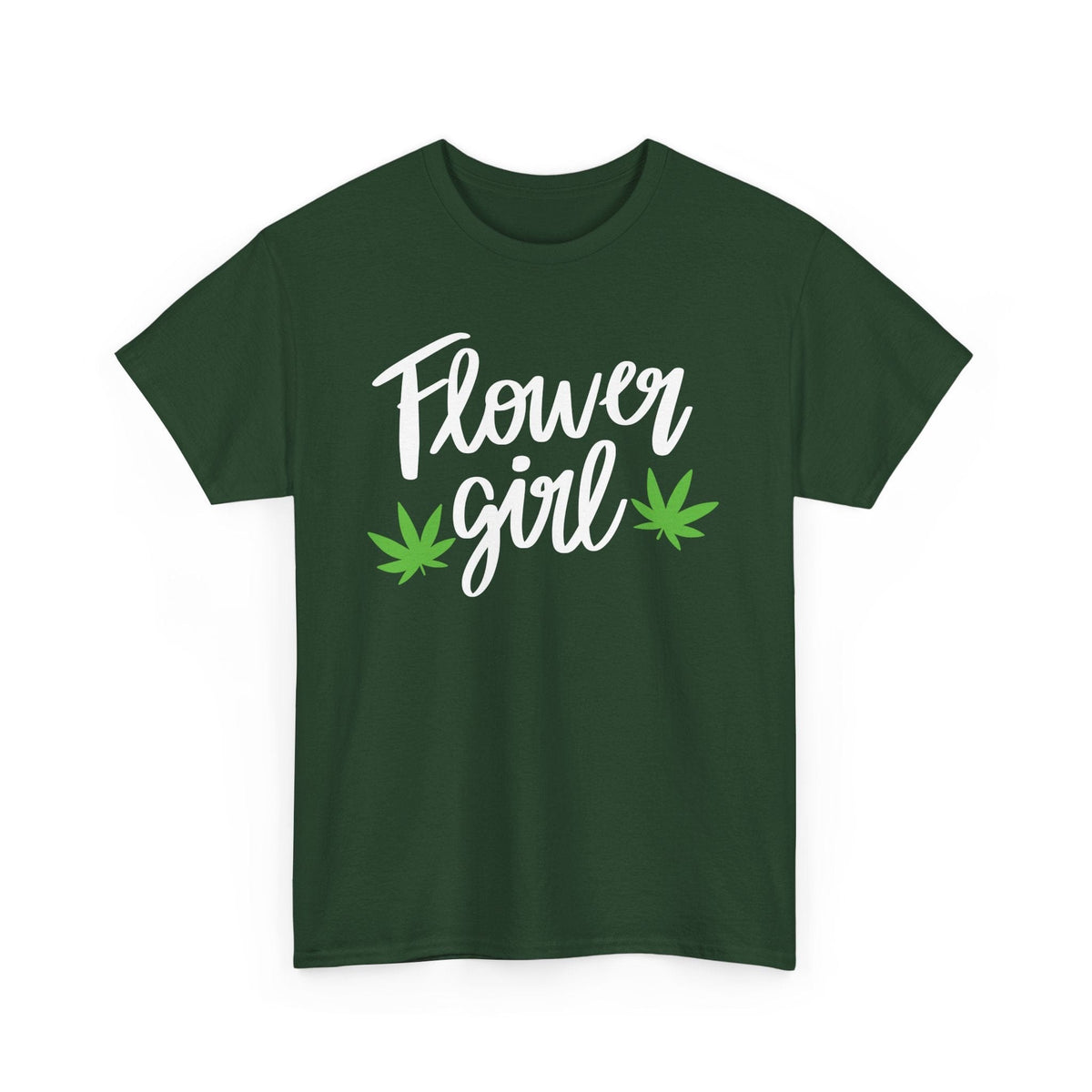 Flower Girl Marijuana Leaf T-Shirt