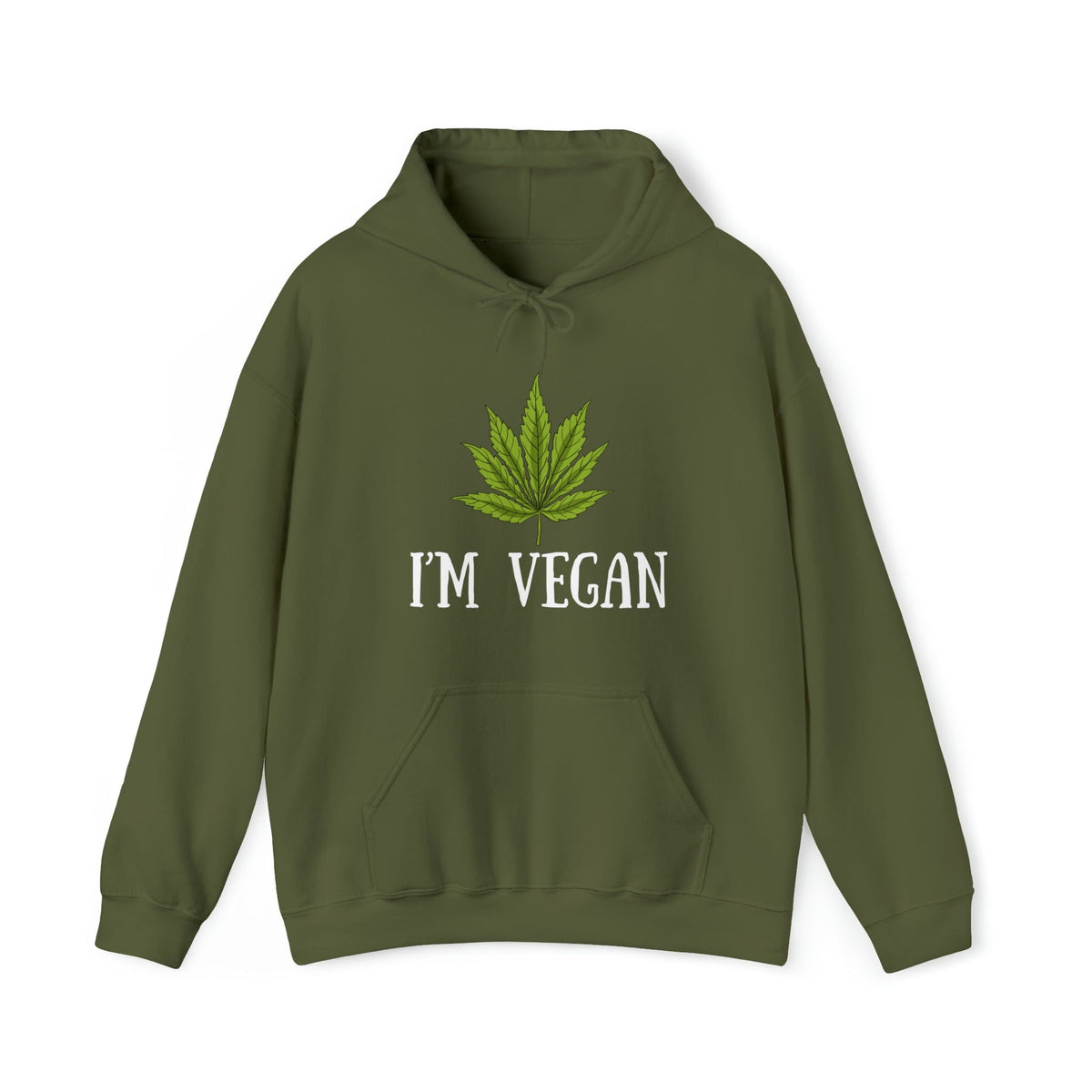I'm Vegan Weed Hoodie