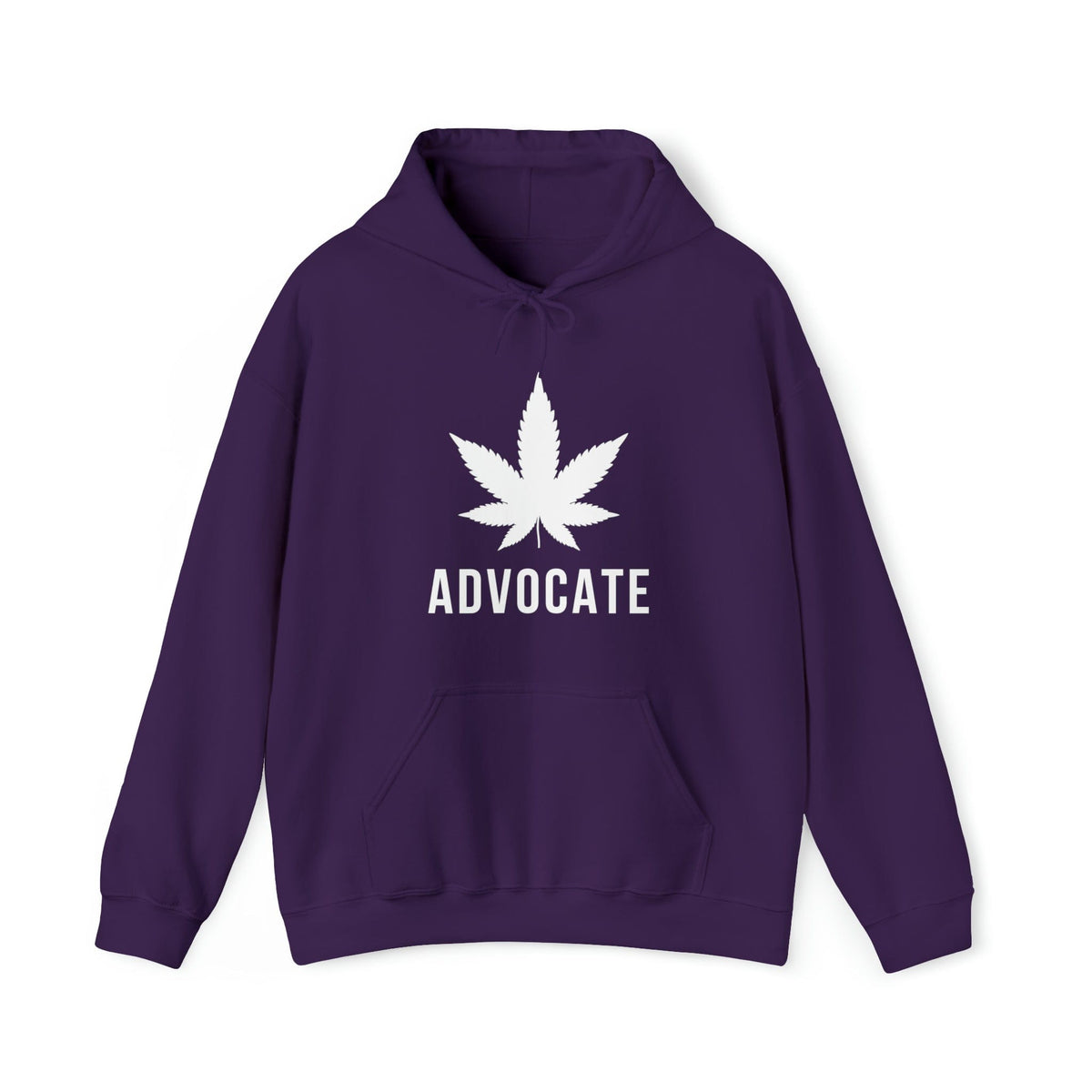 Bold Cannabis Advocate Marijuana Leaf Weed Hoodie