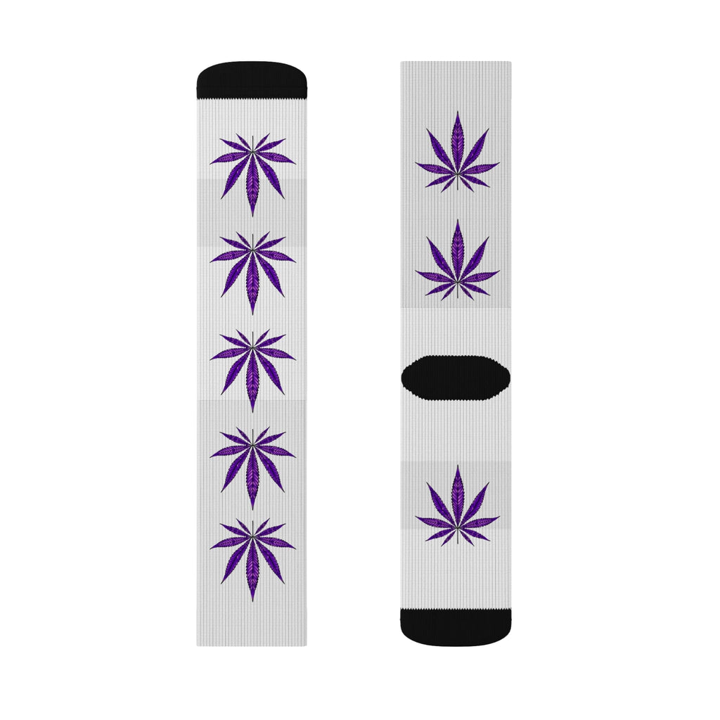 Purple Haze Weed Socks