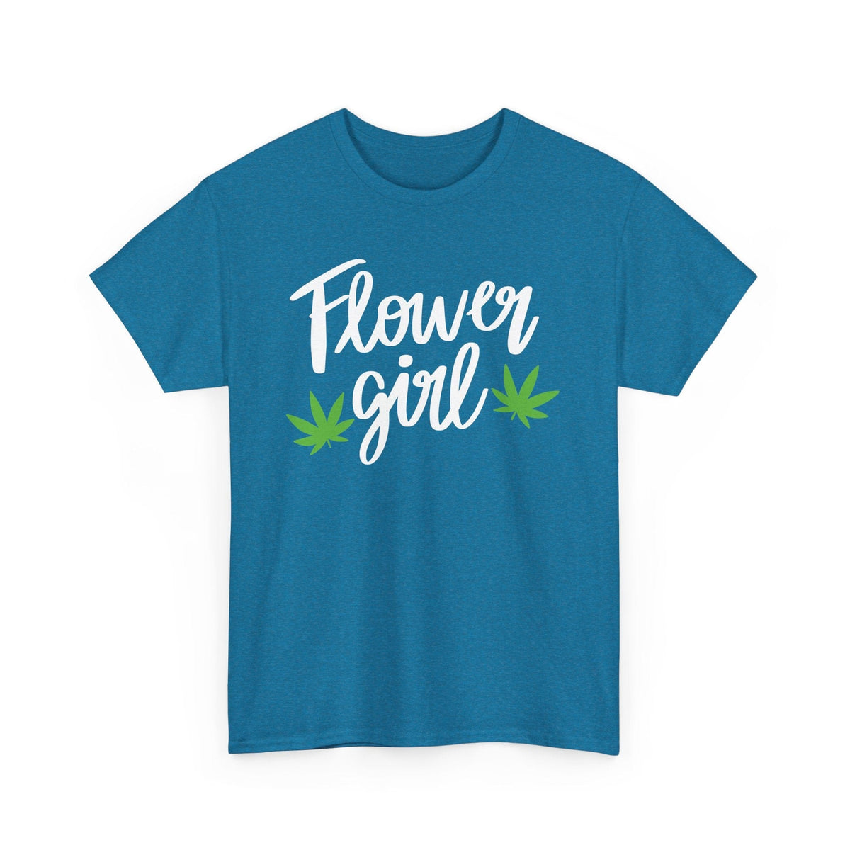 Flower Girl Marijuana Leaf T-Shirt
