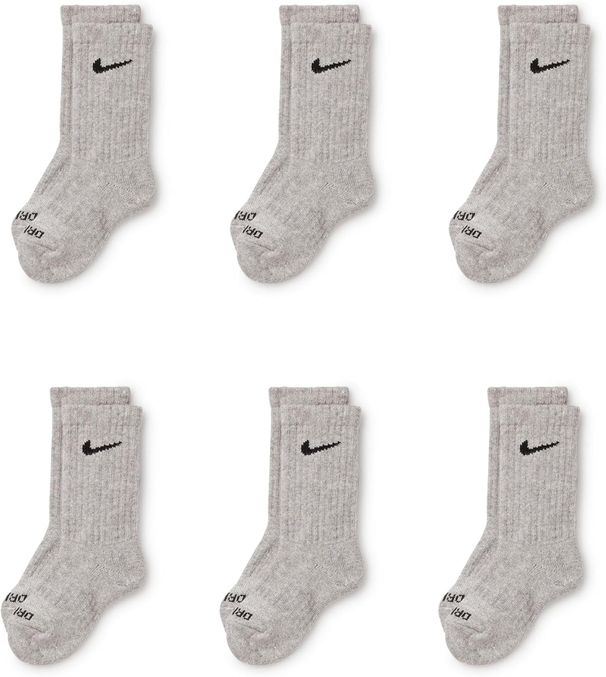 Nike Kids' 6-Pack Performance Socks