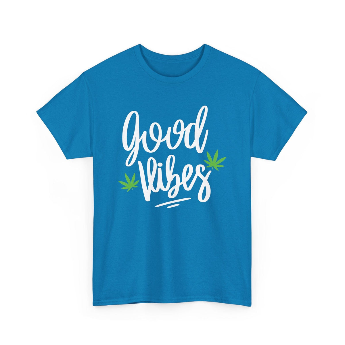 Good Vibes Marijuana Leaf T-Shirt