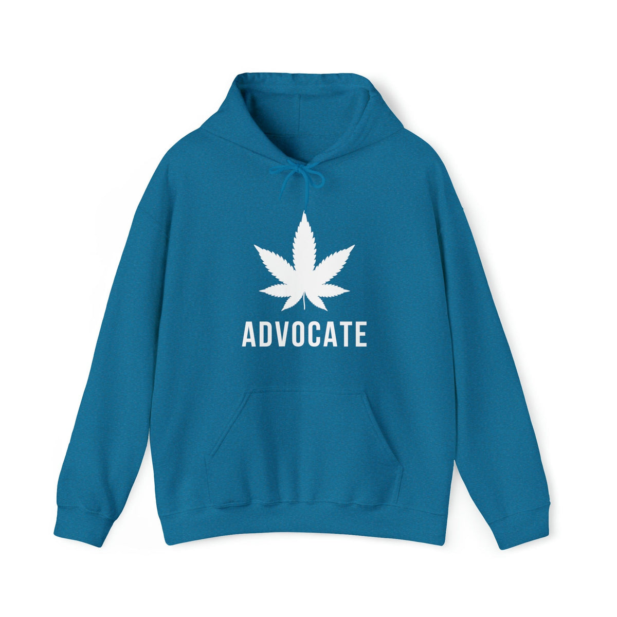 Bold Cannabis Advocate Marijuana Leaf Weed Hoodie