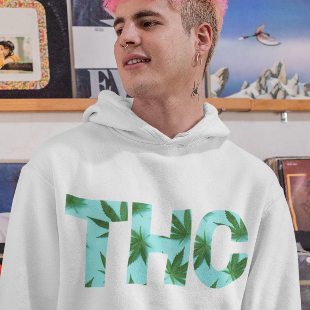 THC Men's Weed Hoodie