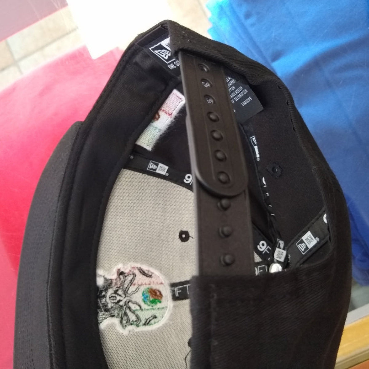 Mexico Embroidered Skull New Era hat