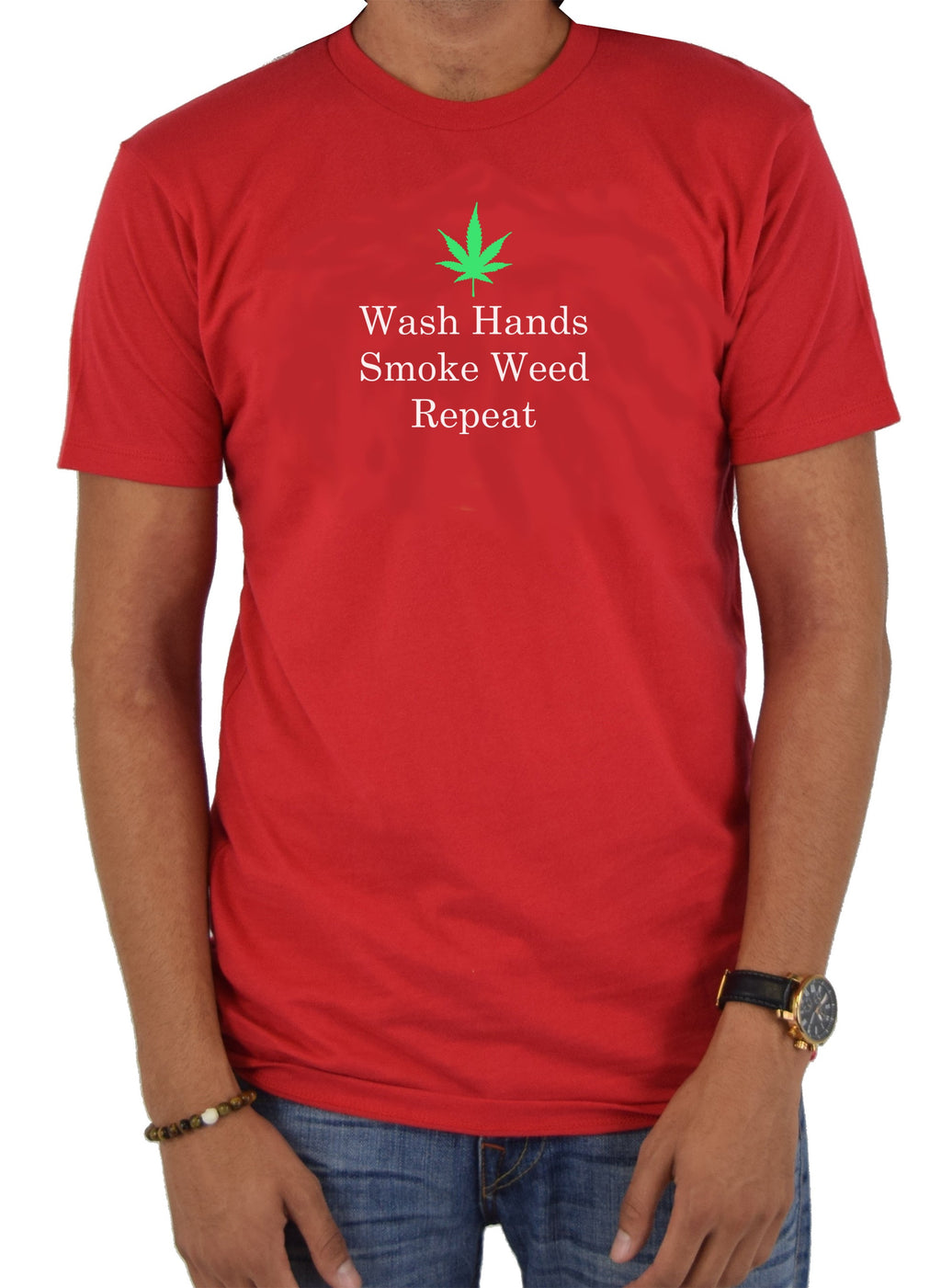 Wash Hands Smoke Weed Repeat T-Shirt