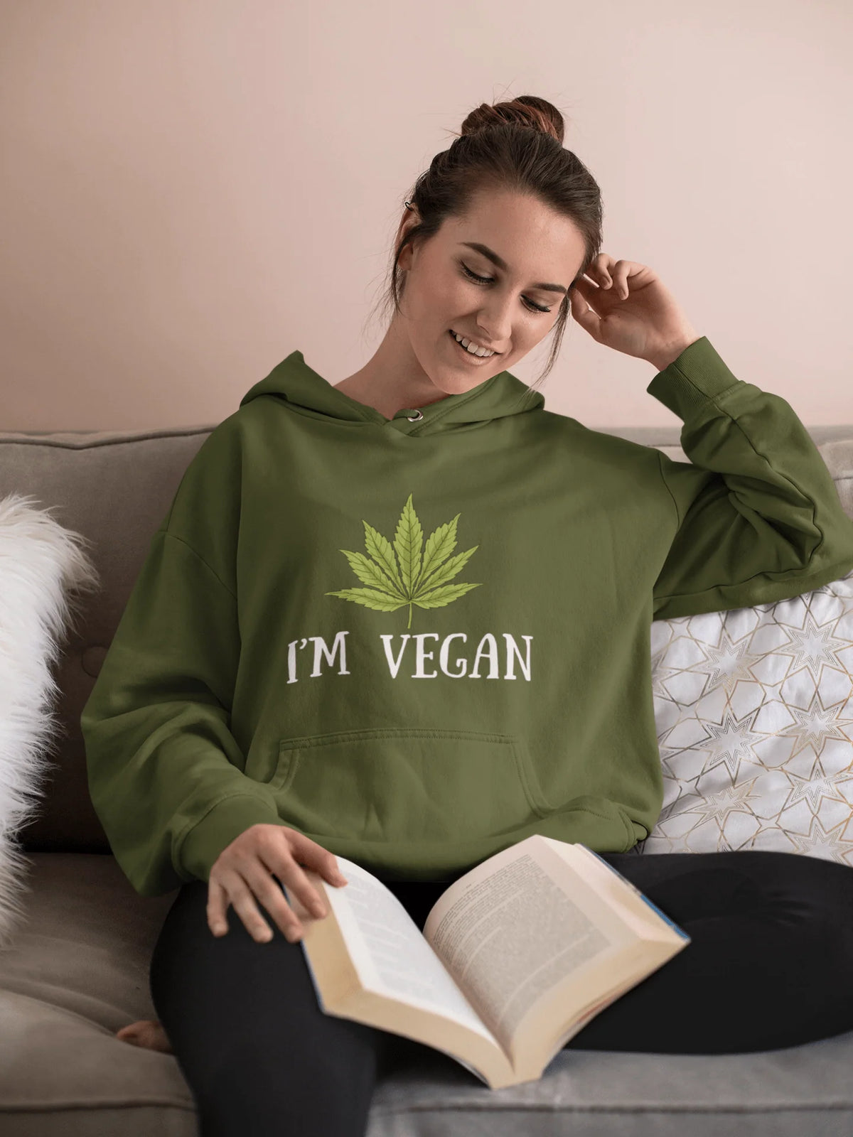 I'm Vegan Weed Hoodie