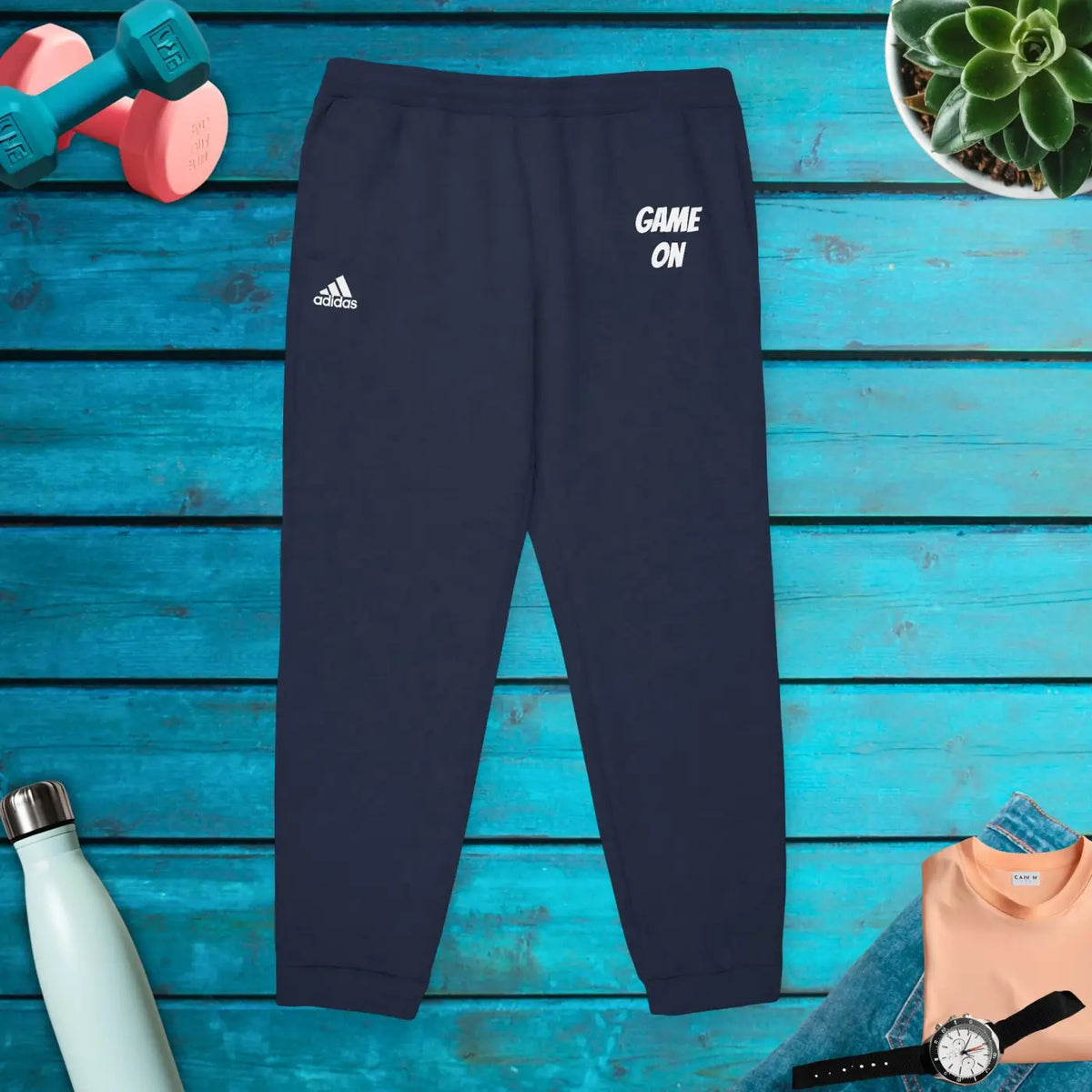 DipaliZ Adidas Unisex Fleece Joggers Ultimate Comfort