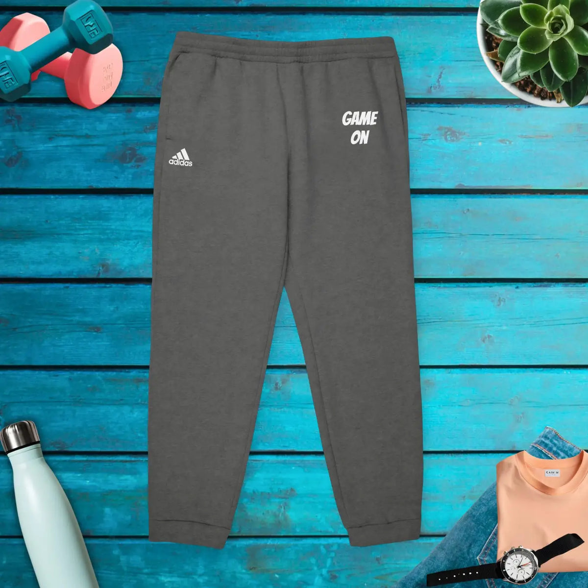 DipaliZ Adidas Unisex Fleece Joggers Ultimate Comfort