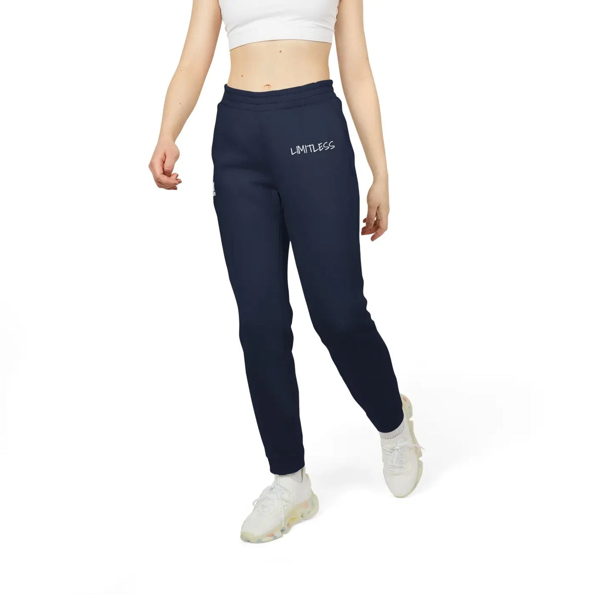 DipaliZ Adidas Unisex Fleece Joggers Cotton Blend