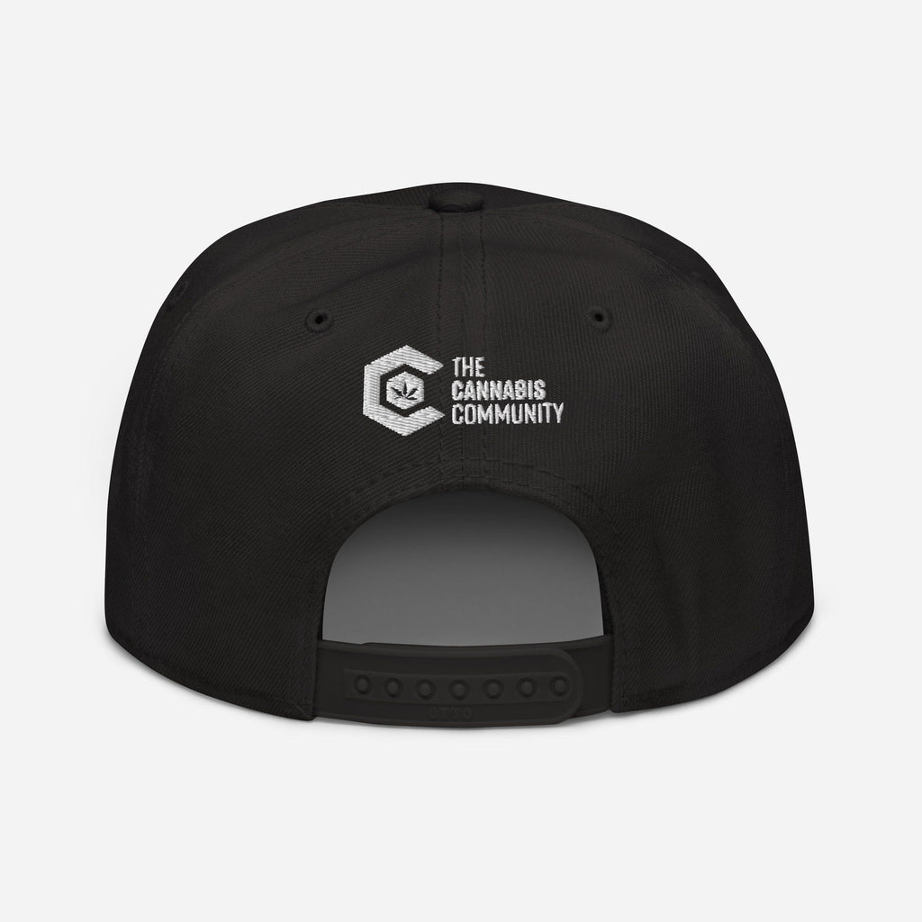 Good Vibes Only Cannabis Snapback Hat