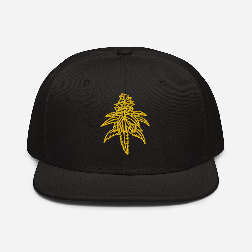 Golden Goat Cannabis Snapback Hat