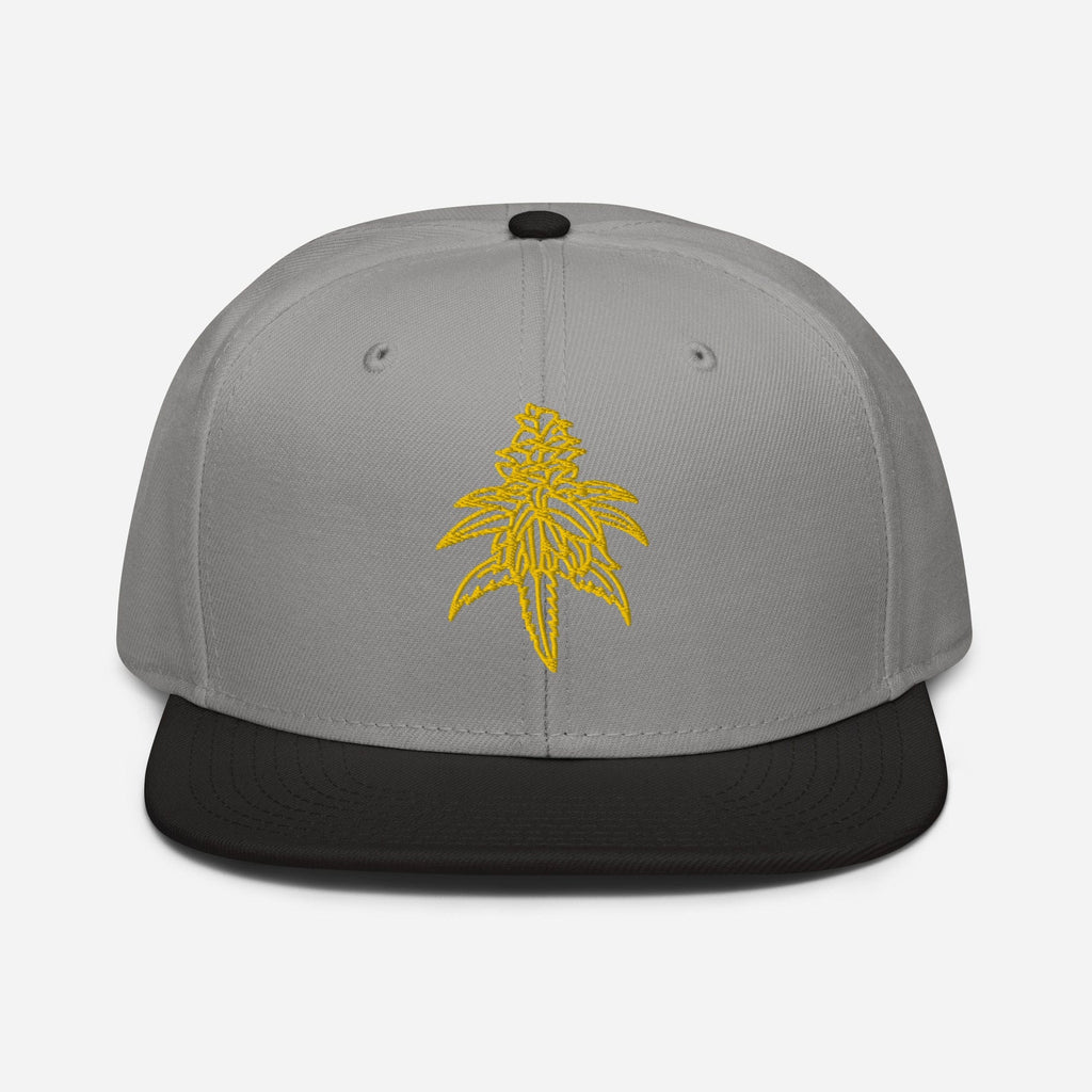 Golden Goat Cannabis Snapback Hat
