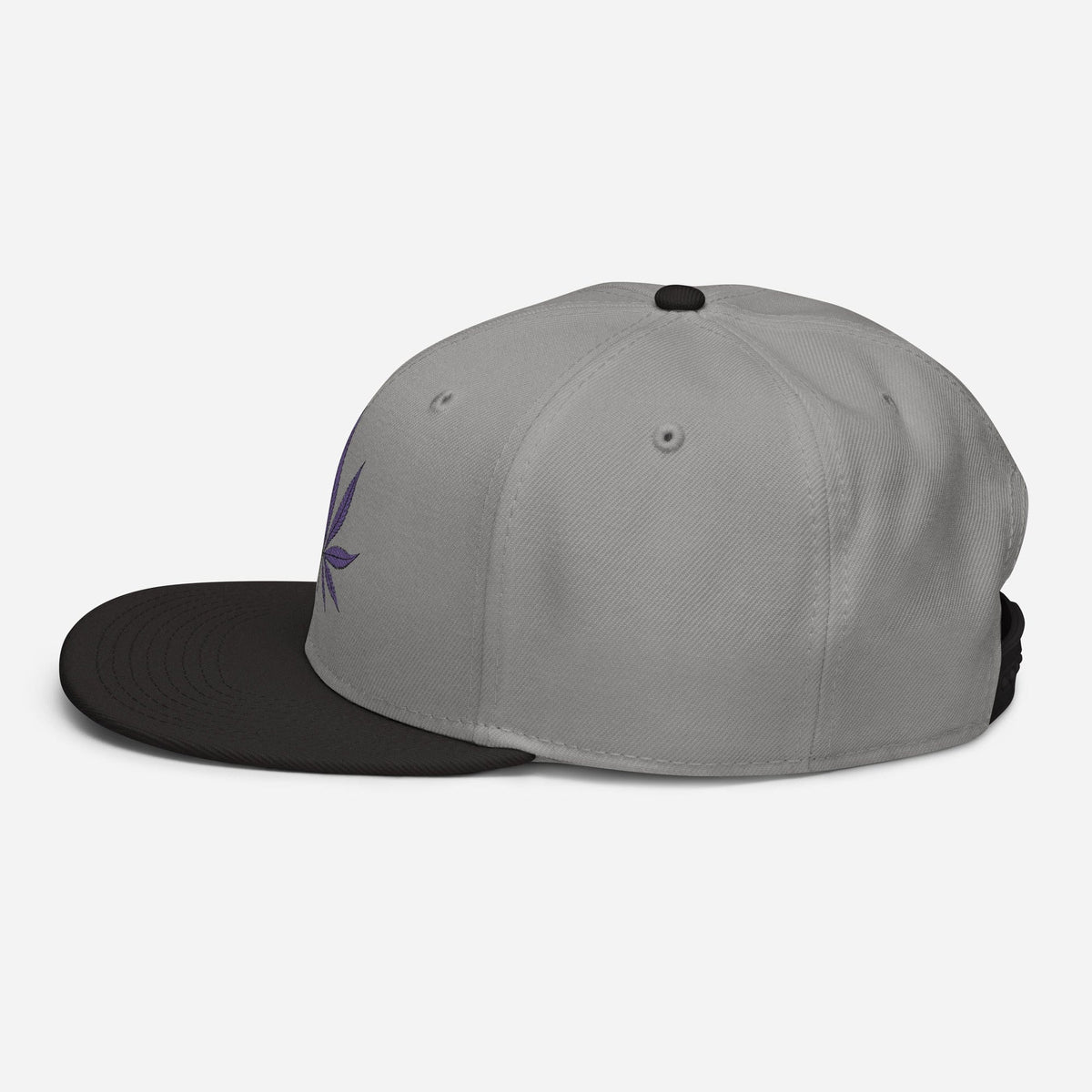 Purple Haze Marijuana Snapback Hat