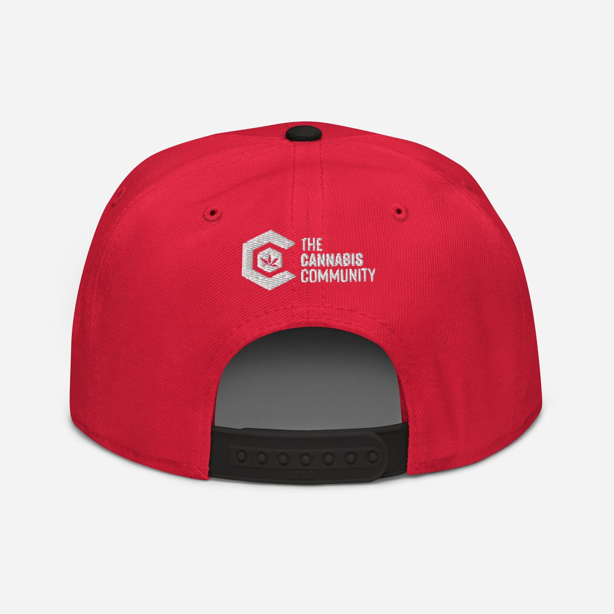 Elegant Advocate Cannabis Leaf Snapback Hat
