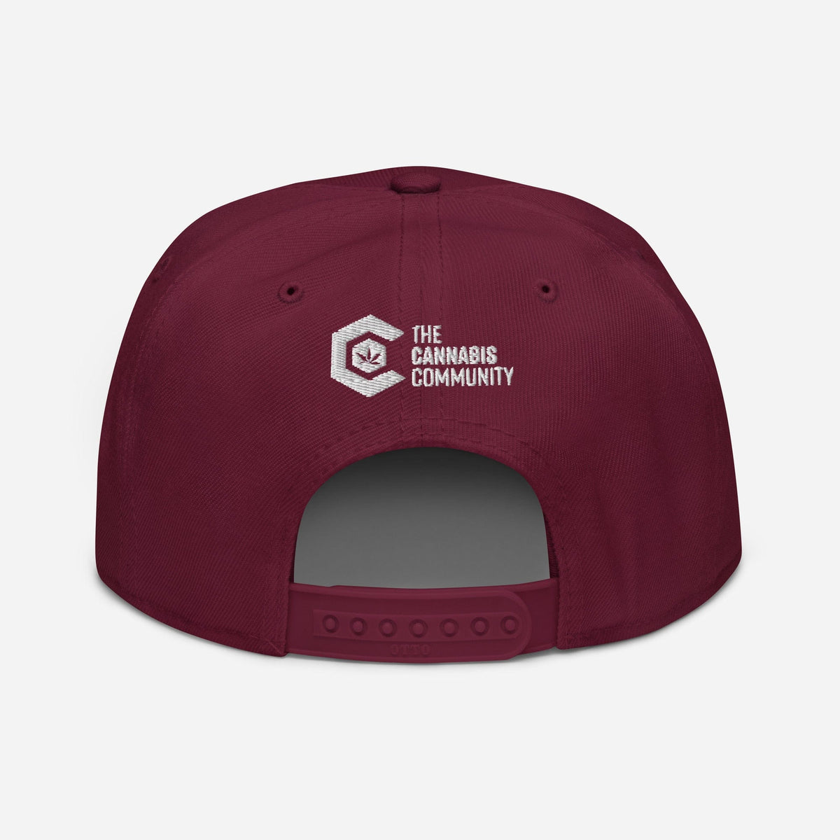 Golden Goat Cannabis Snapback Hat