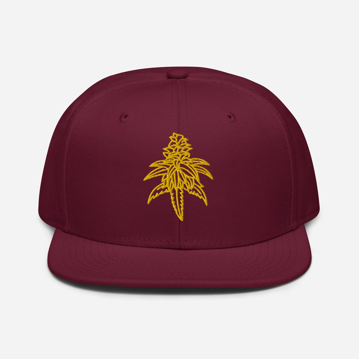 Golden Goat Cannabis Snapback Hat