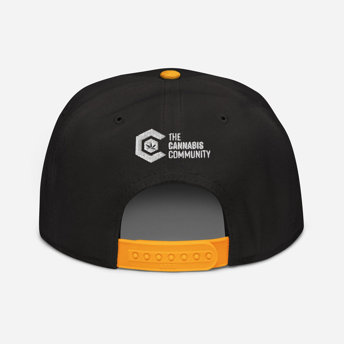 Golden Goat Cannabis Snapback Hat