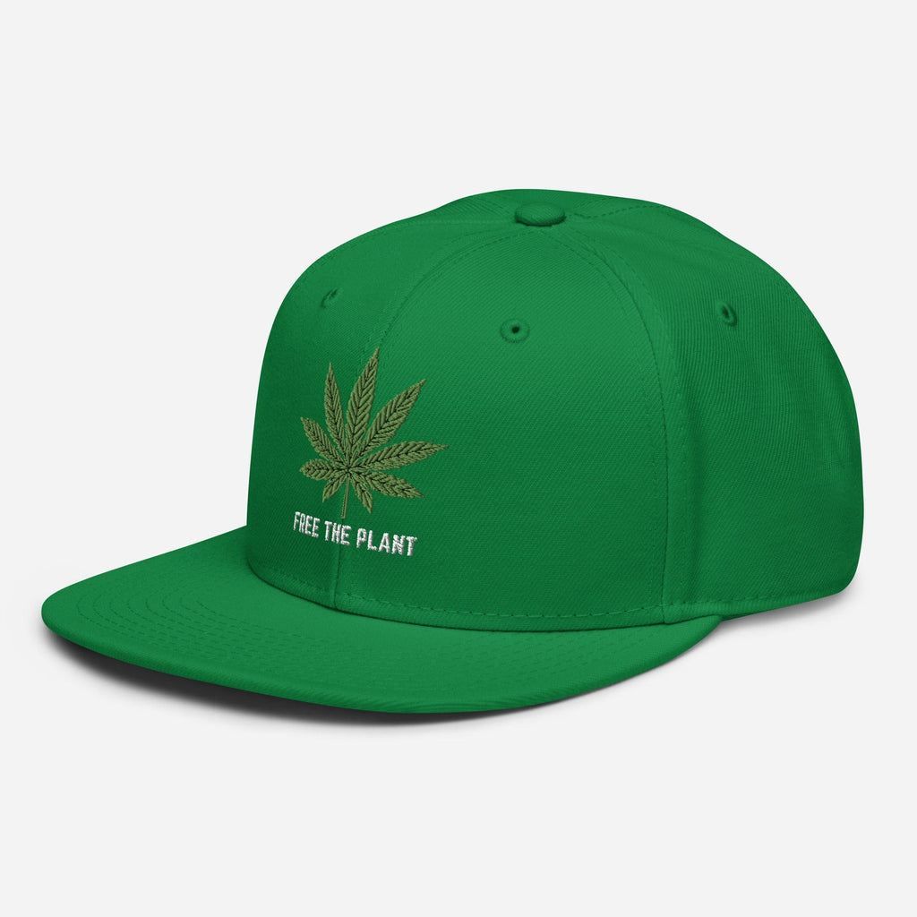 Free The Plant Snapback Hat