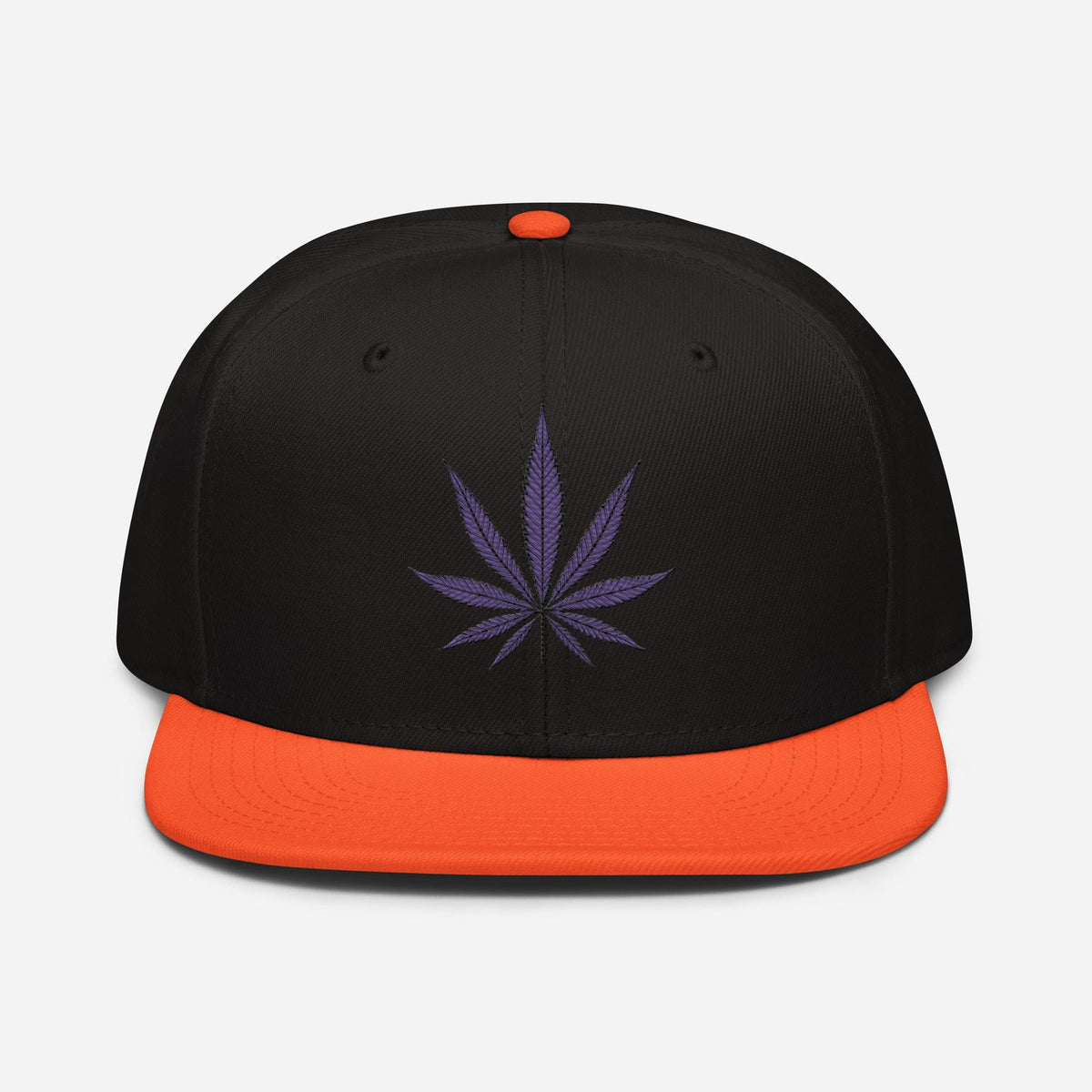 Purple Haze Marijuana Snapback Hat