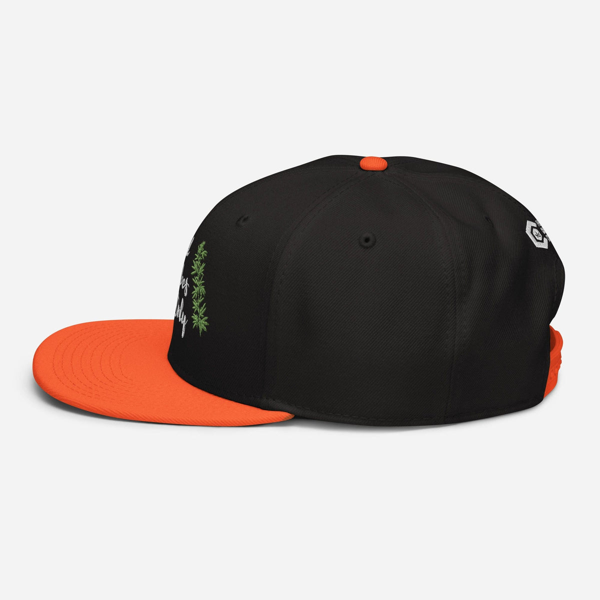 Good Vibes Only Cannabis Snapback Hat