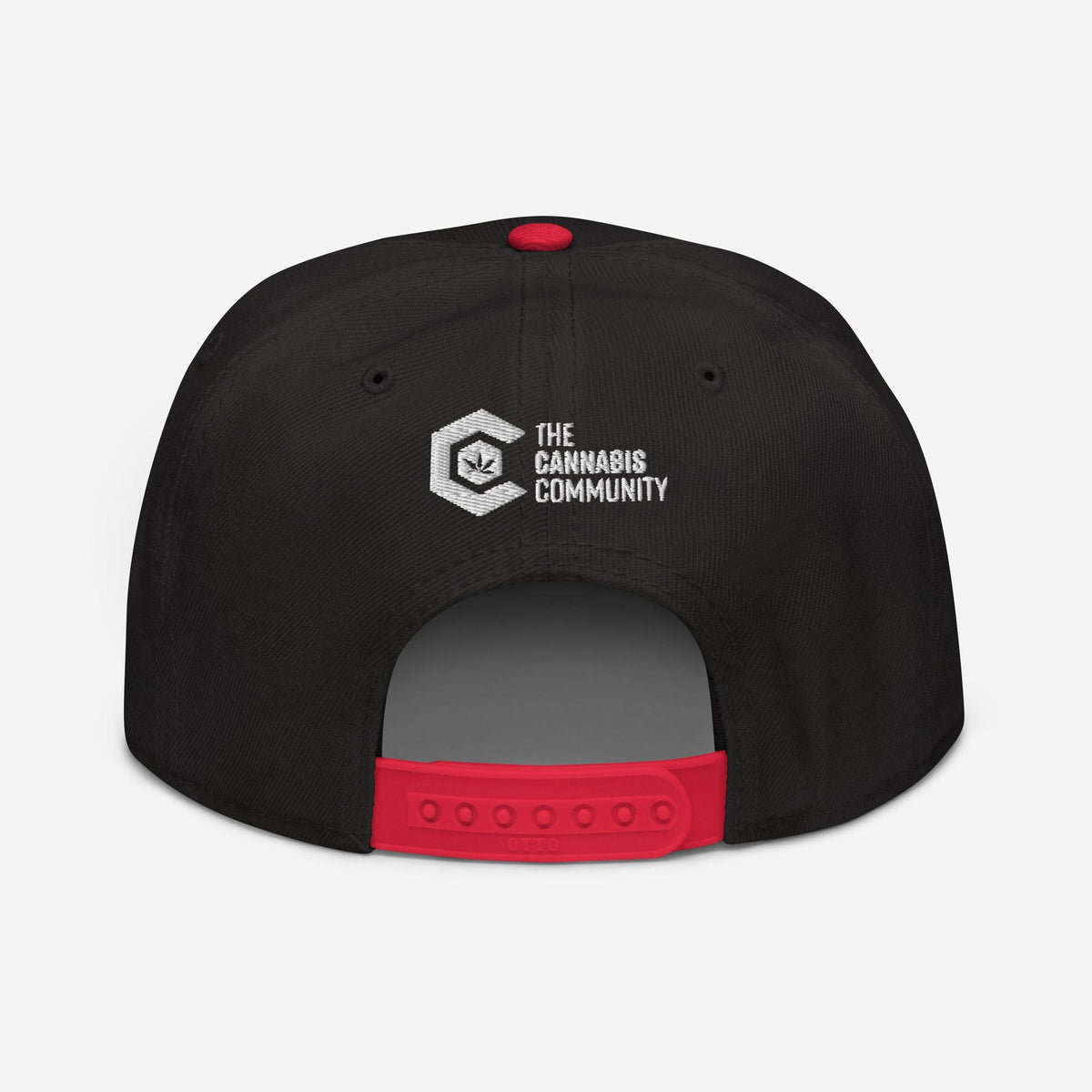 Elegant Advocate Cannabis Leaf Snapback Hat