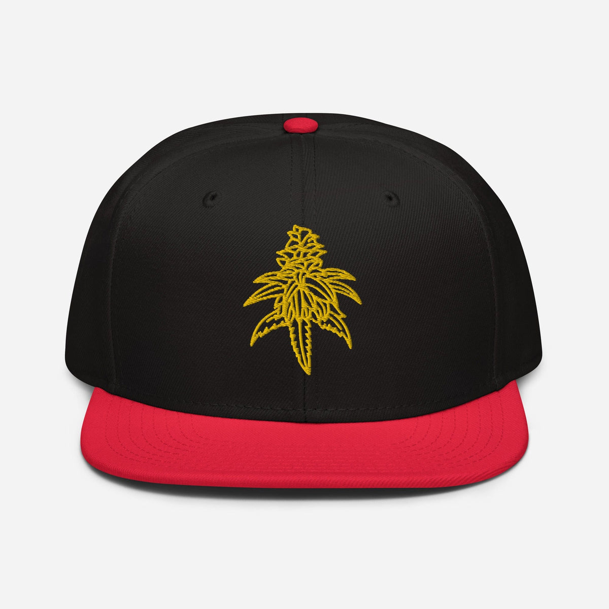 Golden Goat Cannabis Snapback Hat