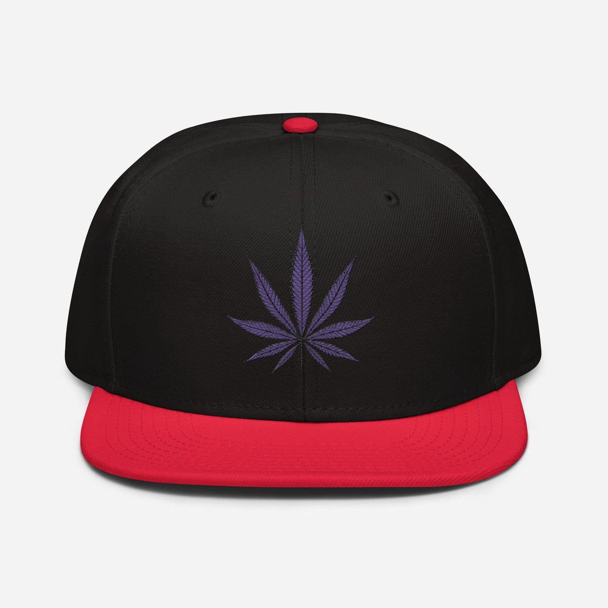Purple Haze Marijuana Snapback Hat