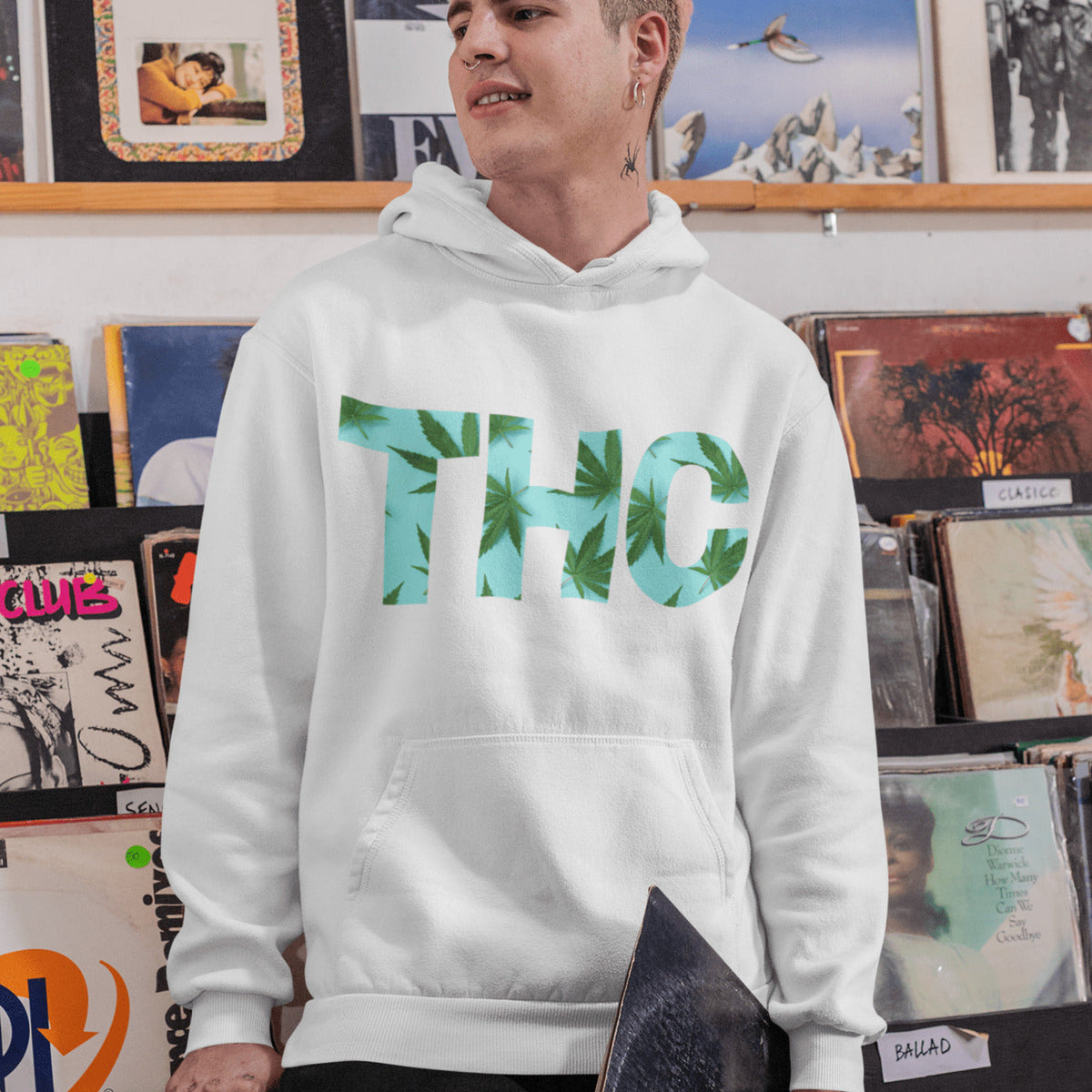 THC Men's Weed Hoodie